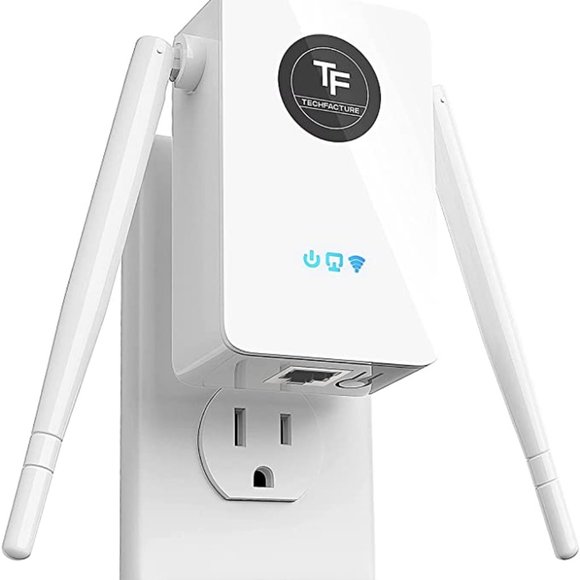 Techfacture Networking Nib Wifi Range Extender 24ghz Up To 280sqft
